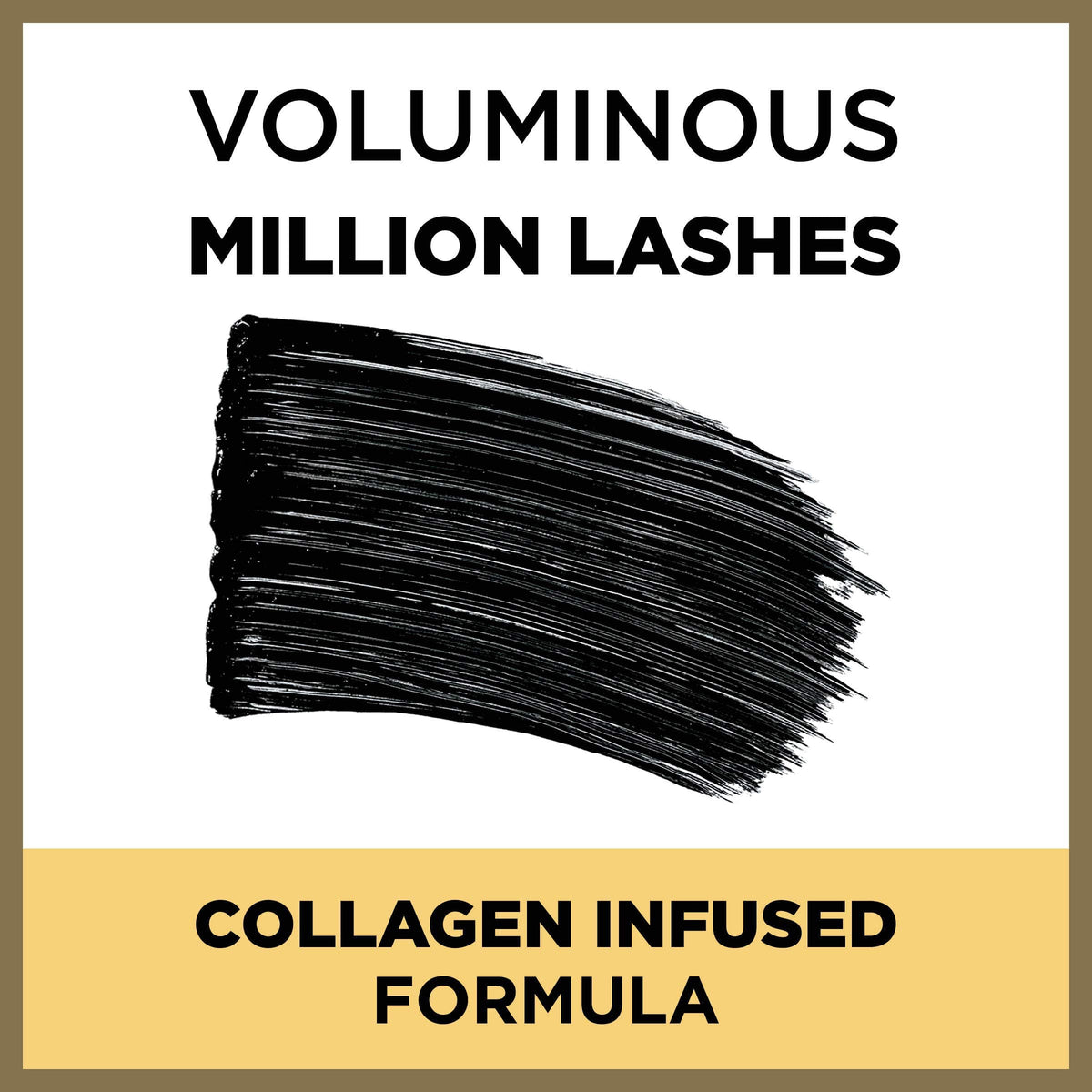 Mascara L'Oreal Paris Voluminous Million Lashes avec packaging