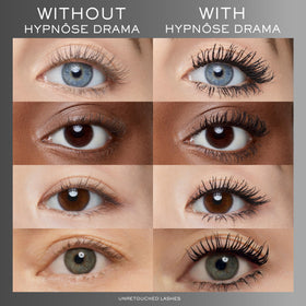 Mascara Lancôme Hypnôse Drama Ultra Noir application sur cils