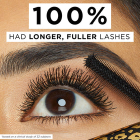 Mascara Maneater tarte en action sur des cils