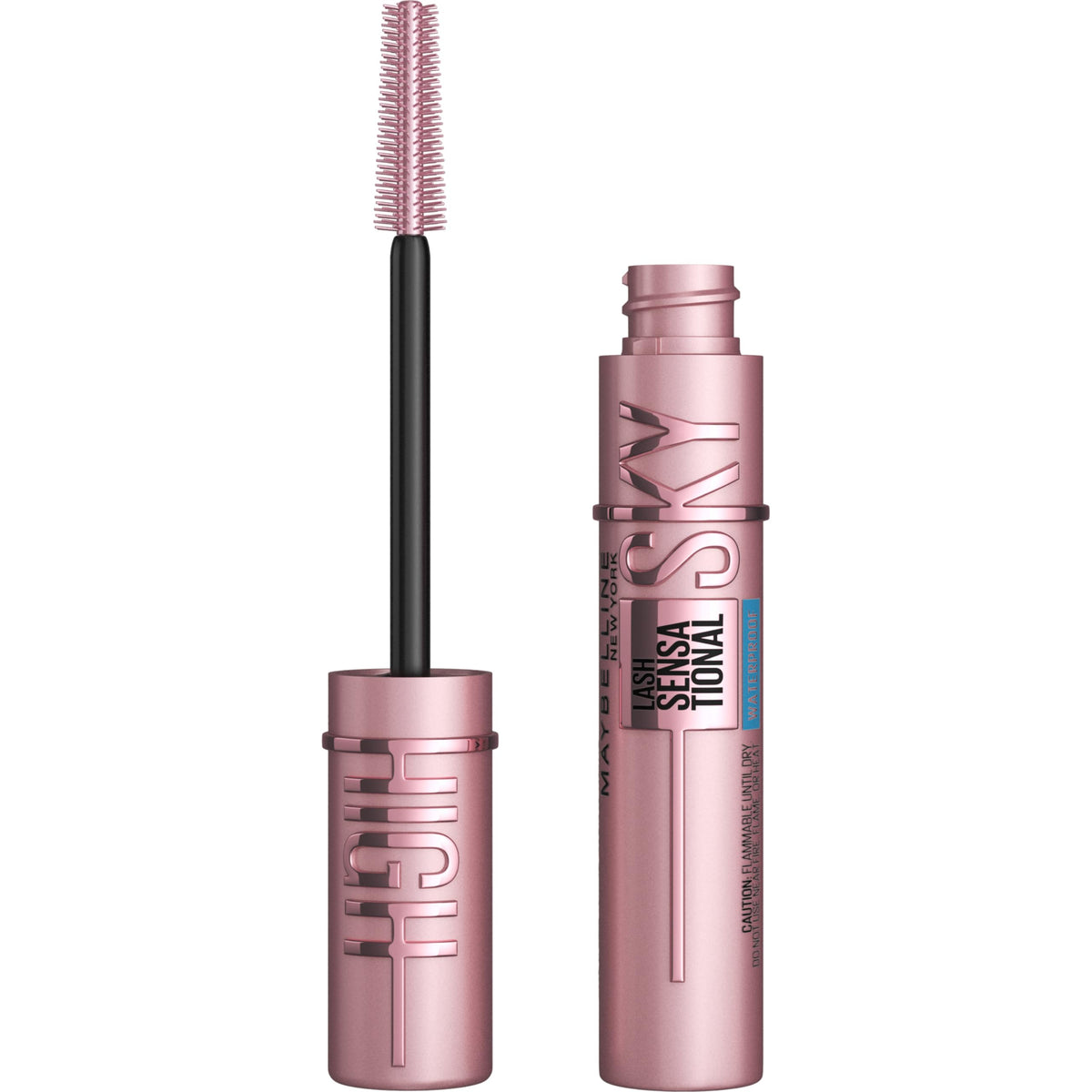 Mascara MAYBELLINE Lash Sensational Sky High brun noir vue de face