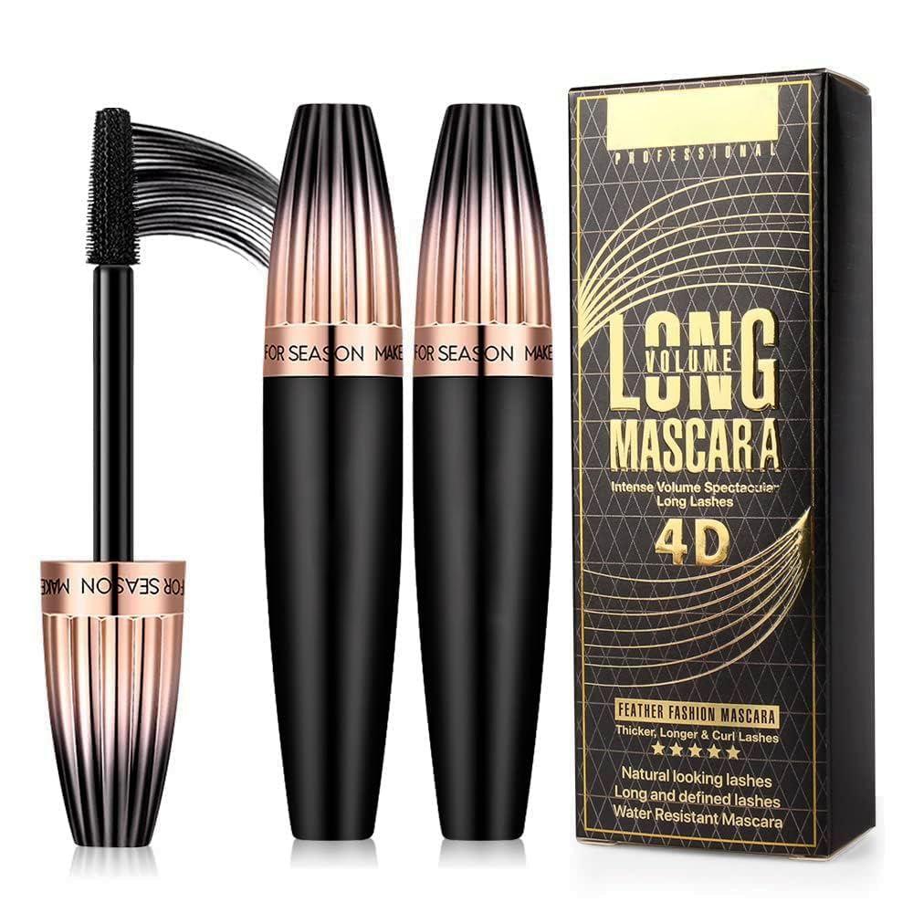 Mascara Mcukv 4D Soie Volume et Longueur, modèle noir
