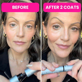 Mascara PrimeLash avec des cils longs et volumineux