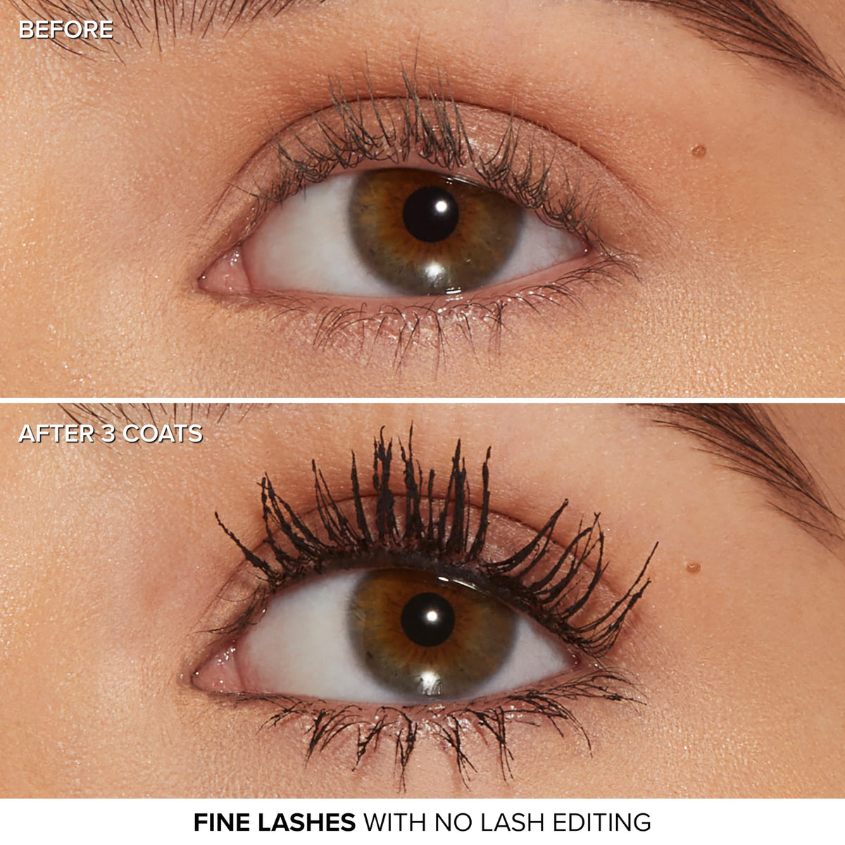 Mascara Too Faced dans une trousse de maquillage