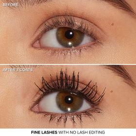 Mascara Too Faced dans une trousse de maquillage