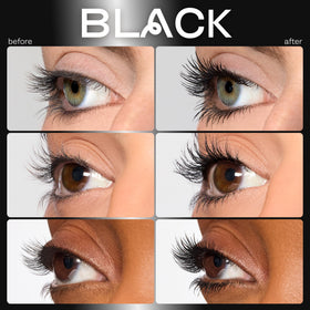 Mascara tubing tarte 24h noir, vue arrière avec ingrédients