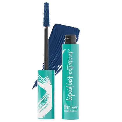Mascara tubing Thrive Causemetics bleu profond vue de face