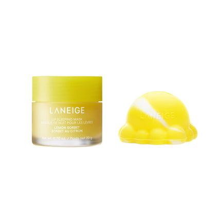 Masque à lèvres LANEIGE au sorbet citron vue de face