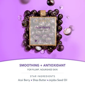 Masque actif FOREO Acai Berry avant utilisation