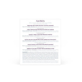 Masque actif FOREO Acai Berry en utilisation sur le visage
