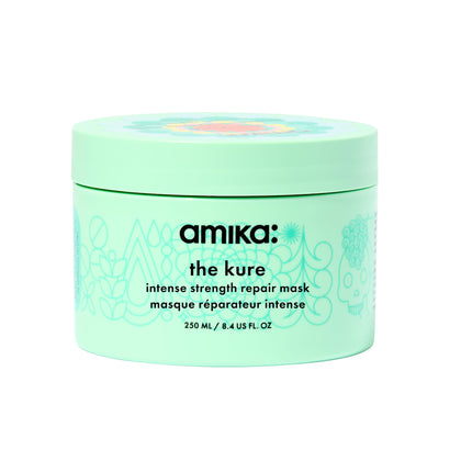 Masque Amika Kure 250ml vue avant avec texture crémeuse