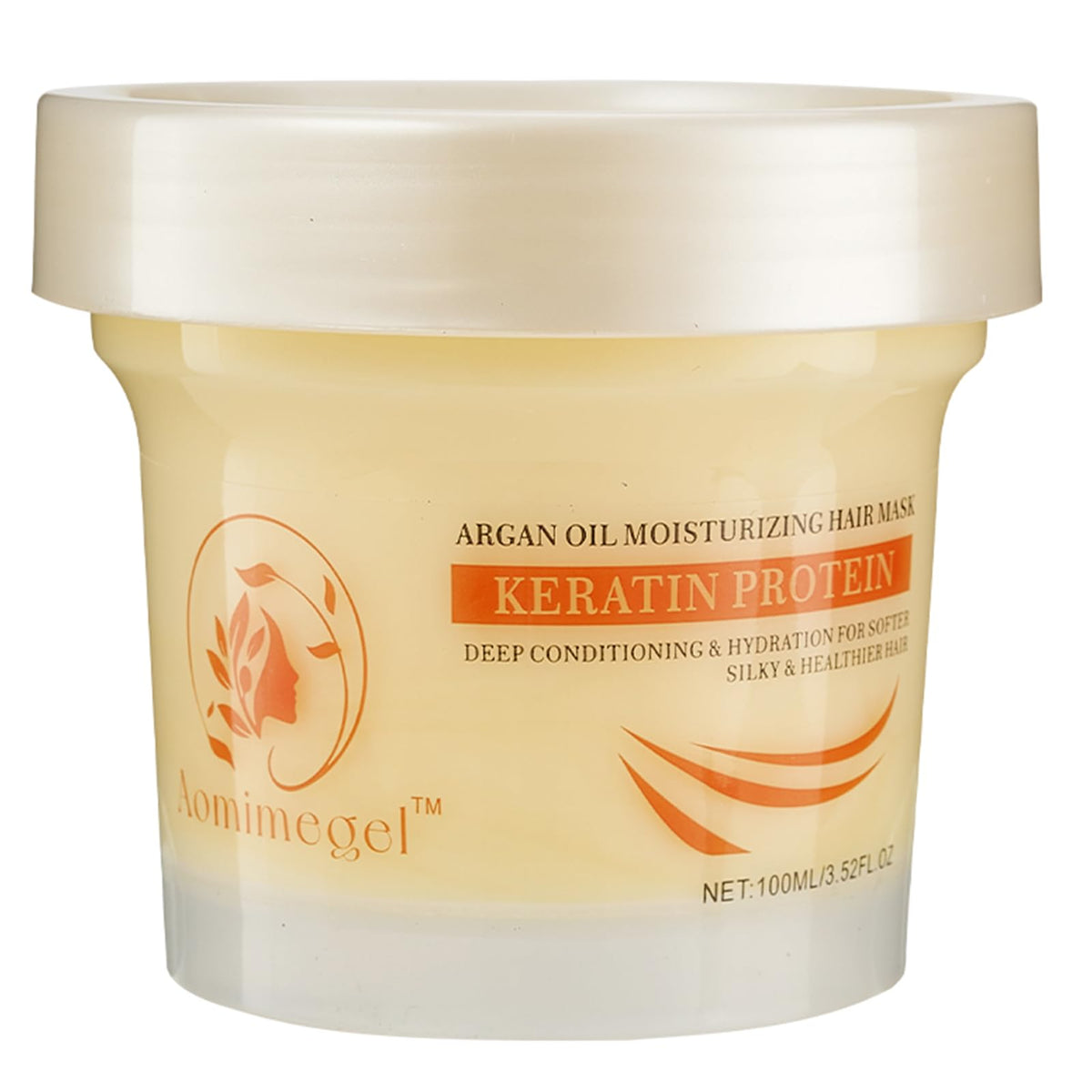 Masque Aomimegel au collagène et huile d'argan 100ml vue de face