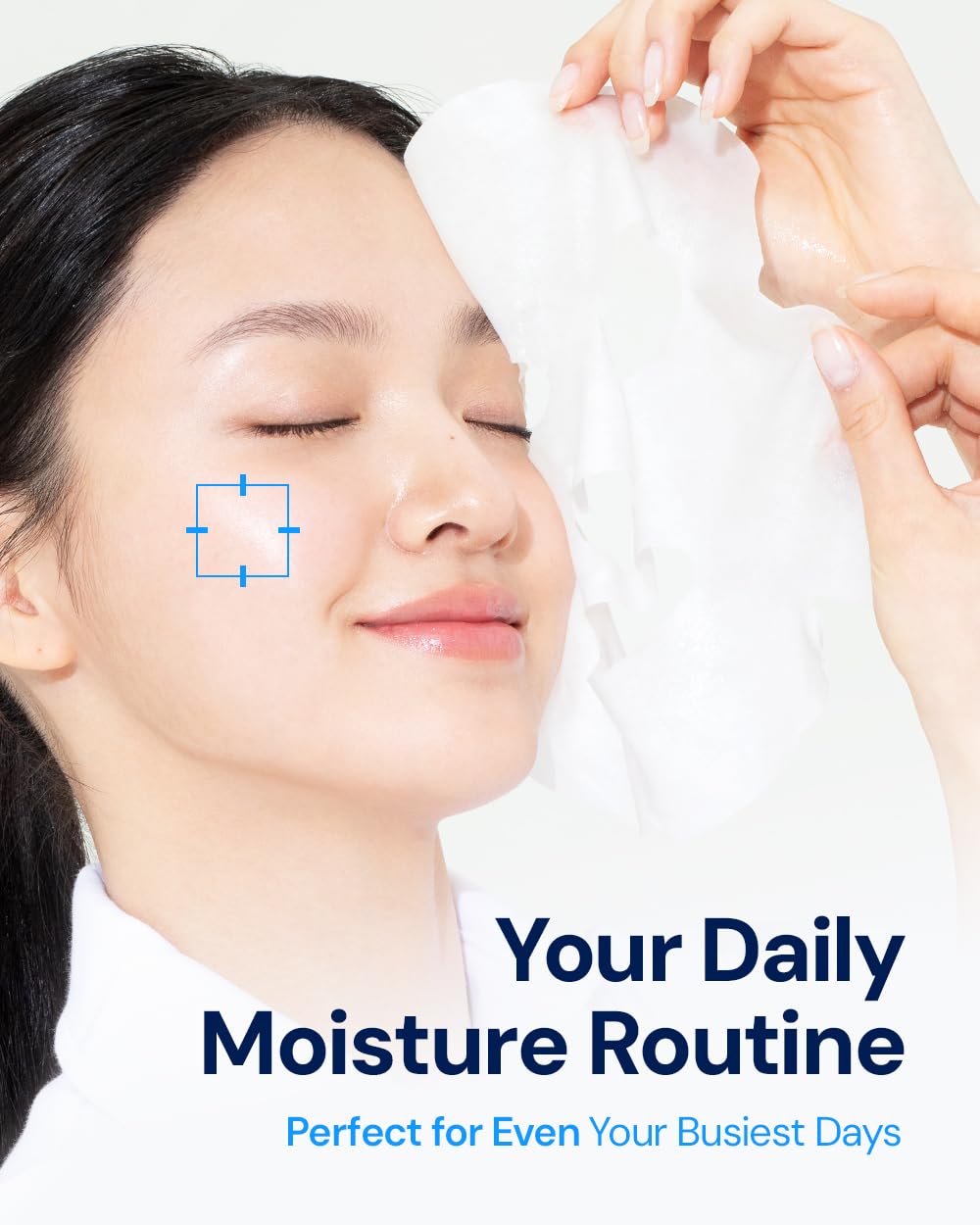 Masque Bano sur une table avec des accessoires de beauté