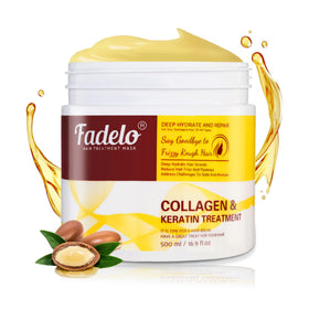 Masque capillaire au collagène Fadelo 500ml vue de face