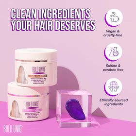 Masque Capillaire BOLD UNIQ 330g avec packaging