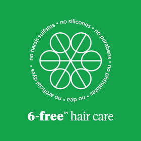 Masque capillaire Briogeo Avocat + Kiwi avec arrière-plan naturel