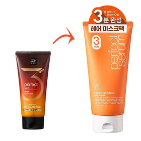 Masque capillaire coréen Mise En Scene 340g avec flacon de shampooing Perfect Serum
