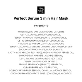 Masque capillaire coréen Mise En Scene 340g en utilisation dans une salle de bain