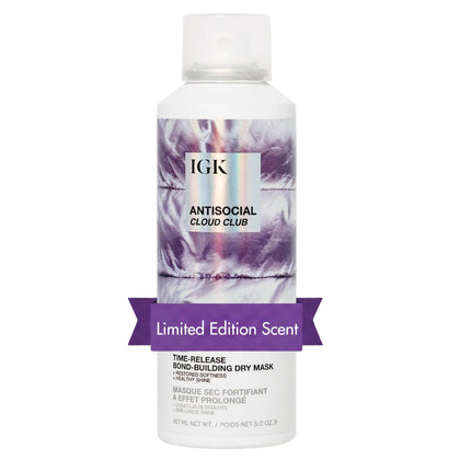 Masque capillaire IGK Antisocial Cloud Club 200g vue avant