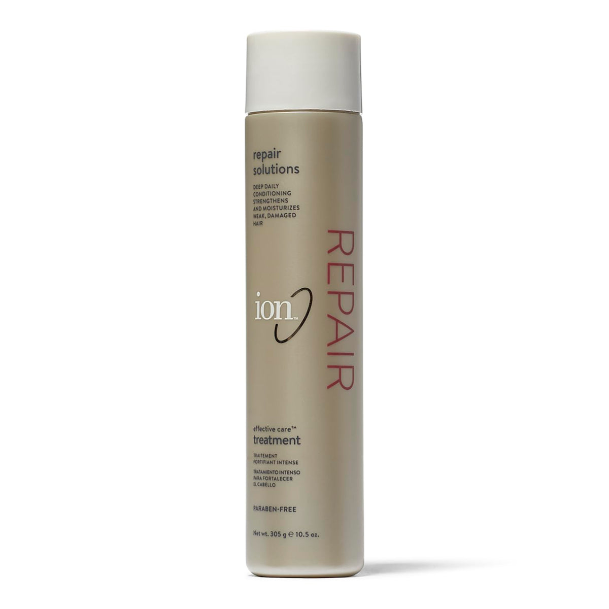Masque capillaire ion 10,5 oz vue de face avec packaging