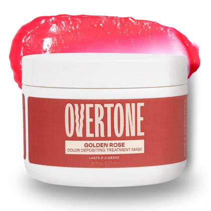 Masque capillaire oVertone Golden Rose 290g vue de face