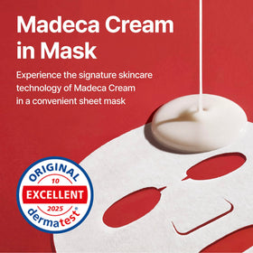 Masque CENTELLIAN 24 avec description des ingrédients