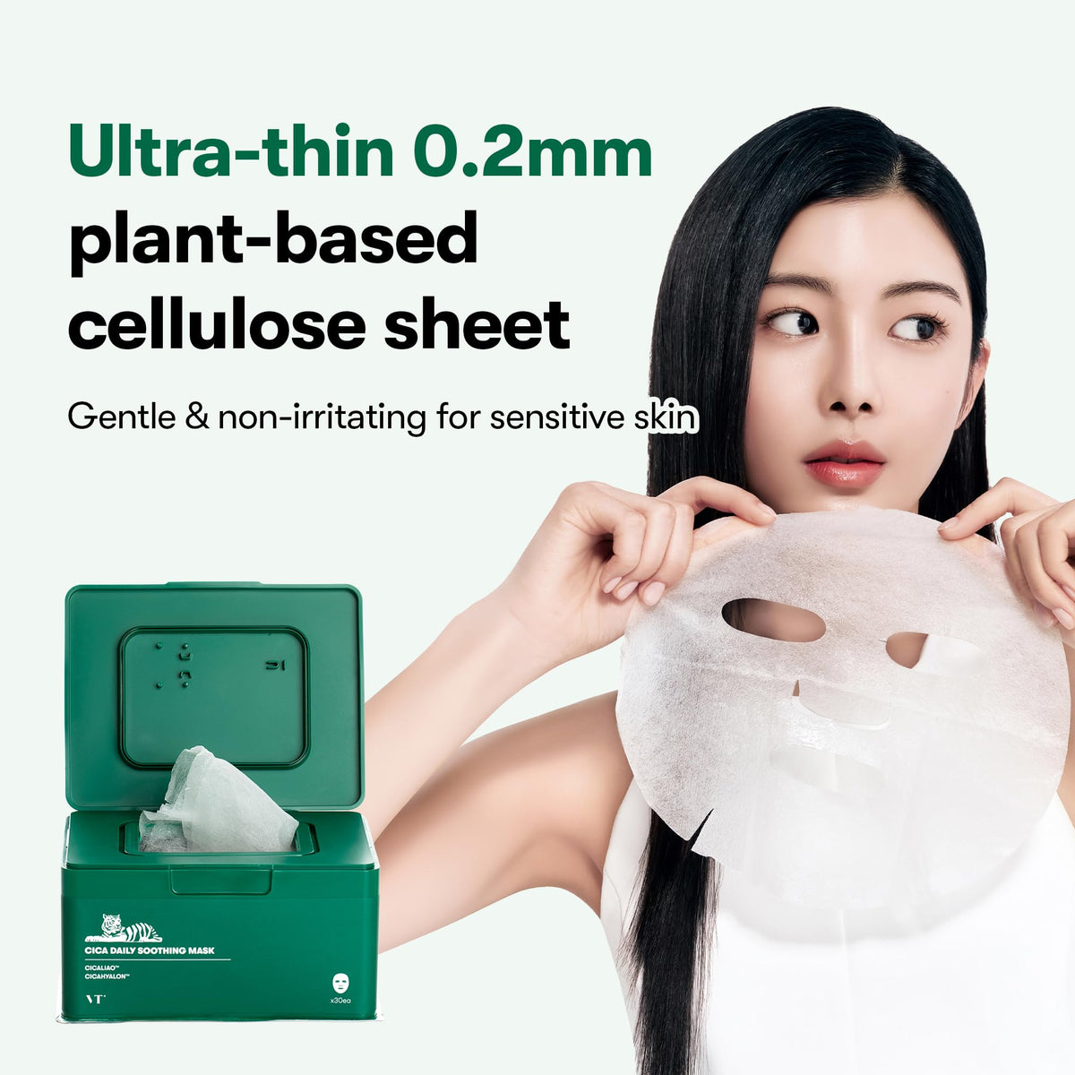 Masque CICA dans un environnement de salle de bain