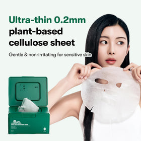 Masque CICA dans un environnement de salle de bain