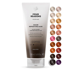 Masque Colorant FOUR REASONS Coffee 220g vue de face