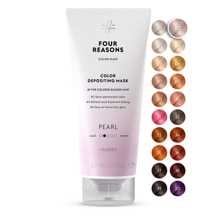 Masque Colorant FOUR REASONS Pearl Blonde 220g vue avant