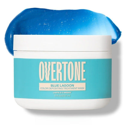 Masque Colorant Hydratant oVertone Bleu Lagoon 290g vue de face
