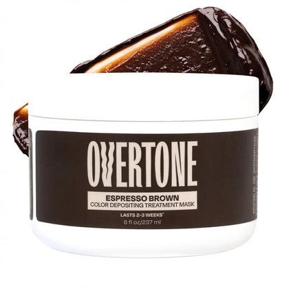 Masque colorant hydratant oVertone Espresso Brown 299g vue avant