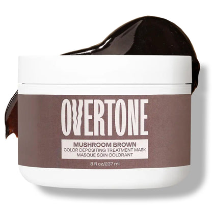 Masque colorant oVertone Brun Champignon 299g vue avant