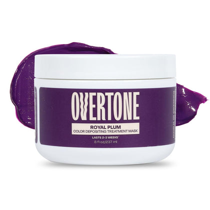 Masque colorant oVertone Royal Plum 290g vue de face