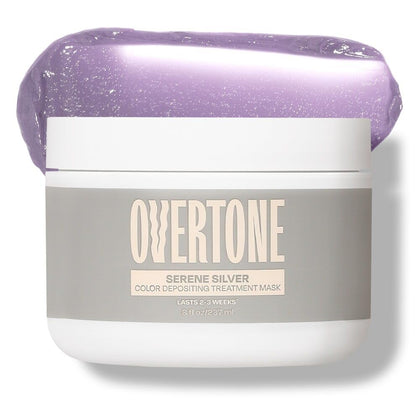 Masque colorant oVertone Serene Silver 308g vue de face