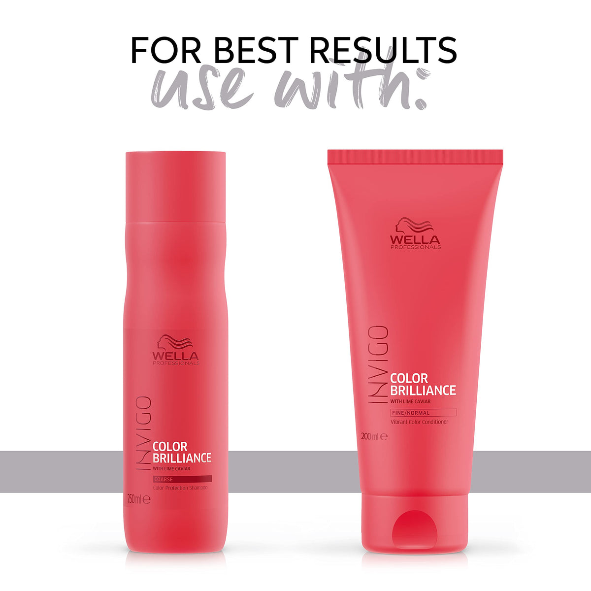 Masque colorant Wella Copper Glow en utilisation