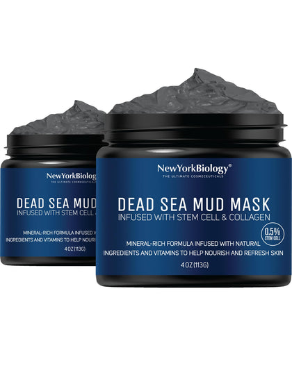 Masque de boue de la mer Morte NEW YORK BIOLOGY 4 oz vue avant