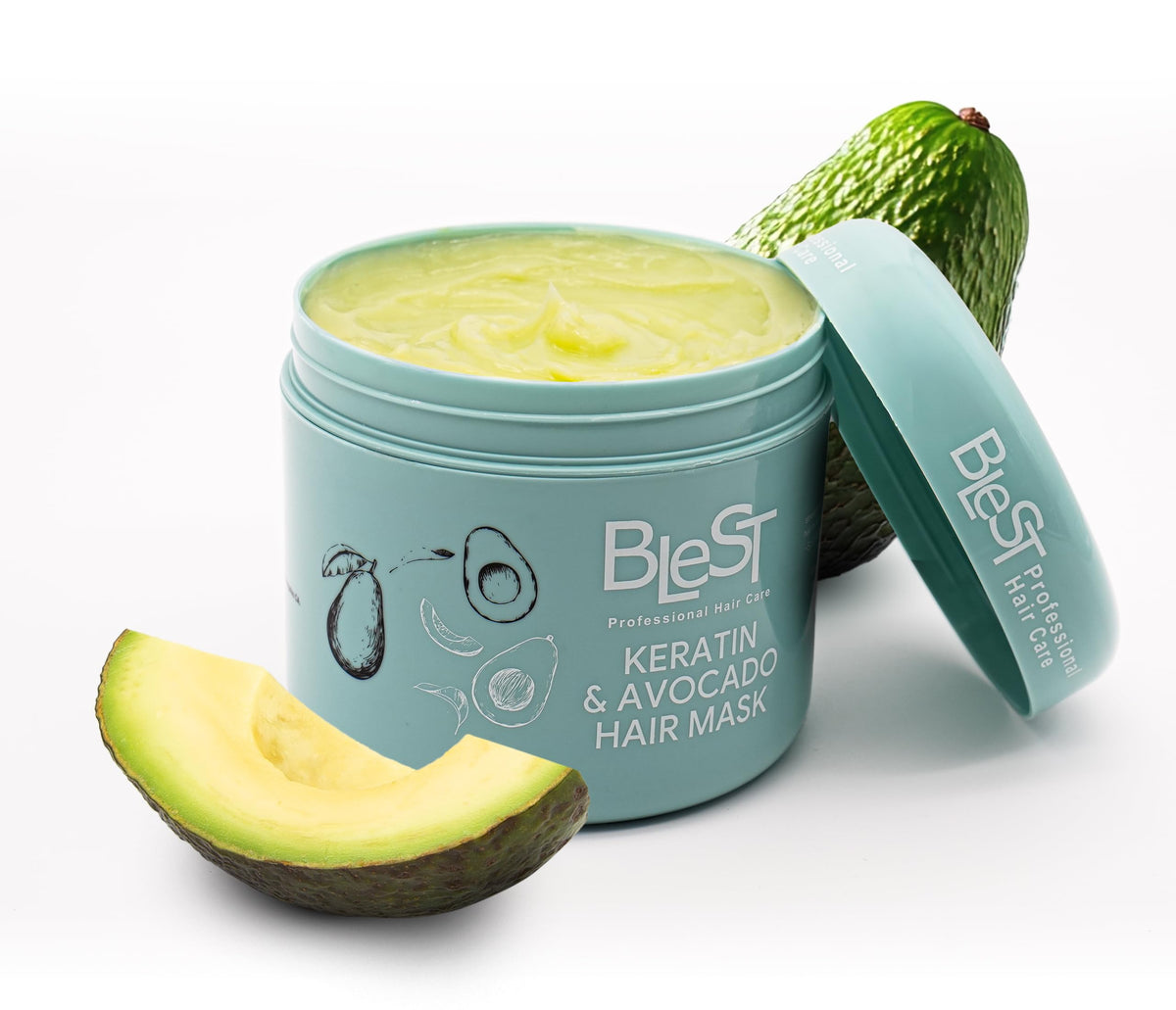 Masque de cheveux Blest Professional 500 ml vue de face