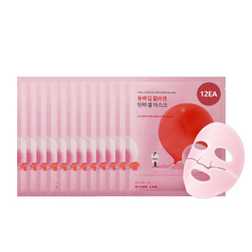Masque de Collagène Camélia ROUND LAB hydrogel rose emballage avant