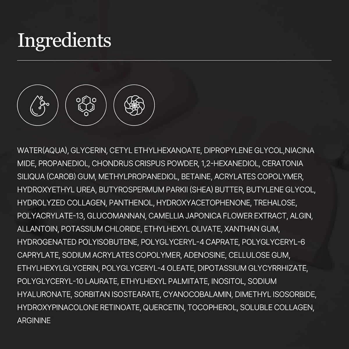 Masque de collagène ROUND LAB avec effet hydrogel avant application