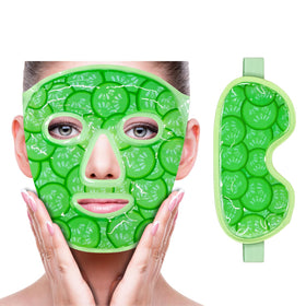 Masque de froid ZNÖCUETÖD pour visage, vue de face
