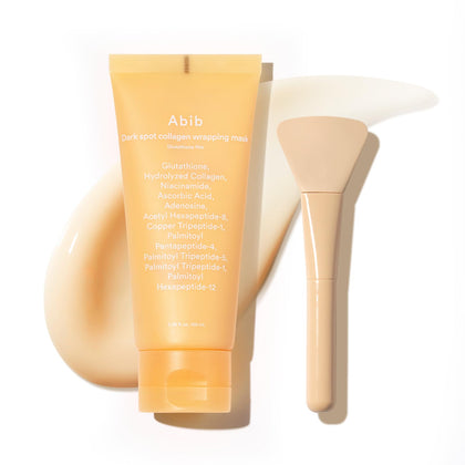 Masque de nuit Abib au collagène et glutathion, vue avant