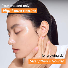 Masque de nuit Abib ouvert montrant sa texture