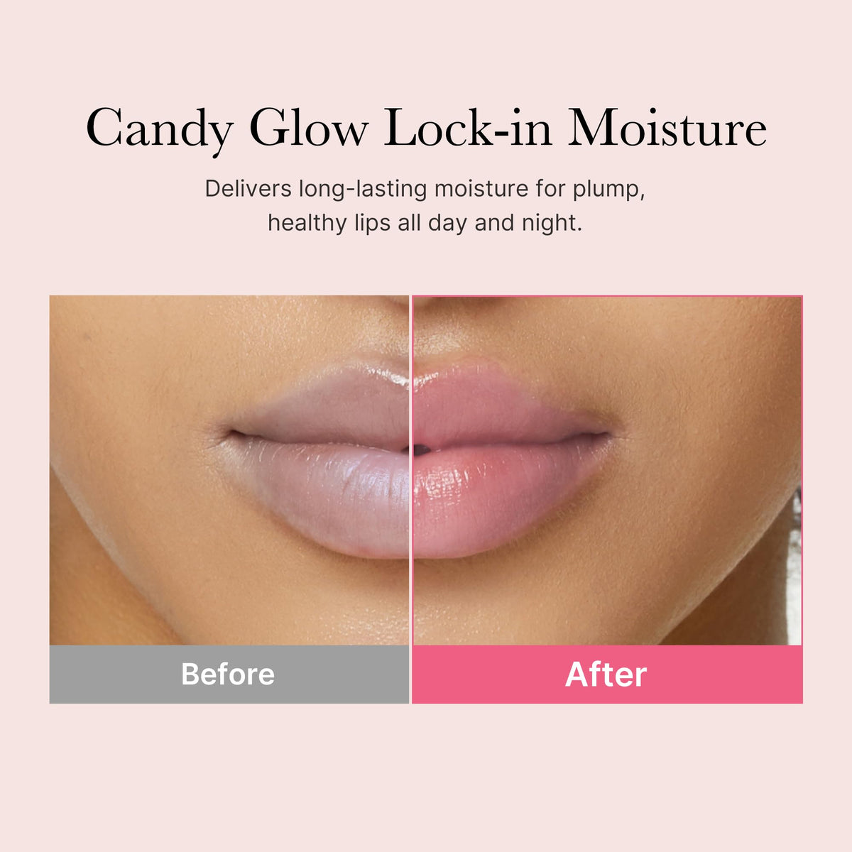 masque de nuit medicube PDRN appliqué sur les lèvres