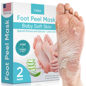 Masque de pédicure CÉLOR avec booties pour pieds doux