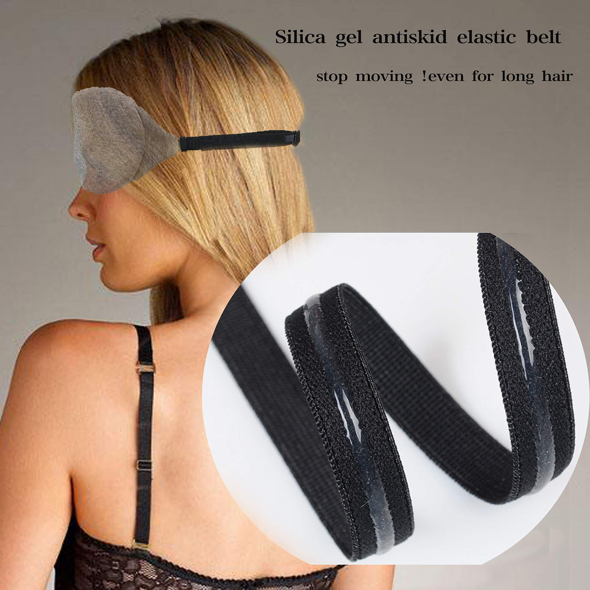 Masque de sommeil 3D REEBENT dans son emballage