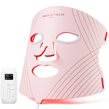 Masque de thérapie par lumière rouge wavytalk vue de face