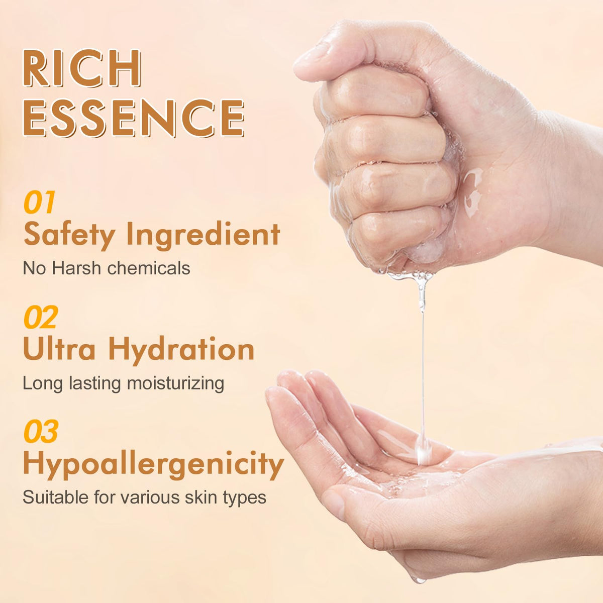 Masque de visage à l'acide hyaluronique de KONEUK, utilisation
