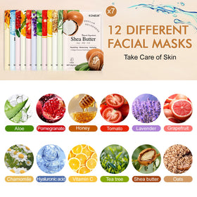 Masque de visage au citron de KONEUK, détail du produit