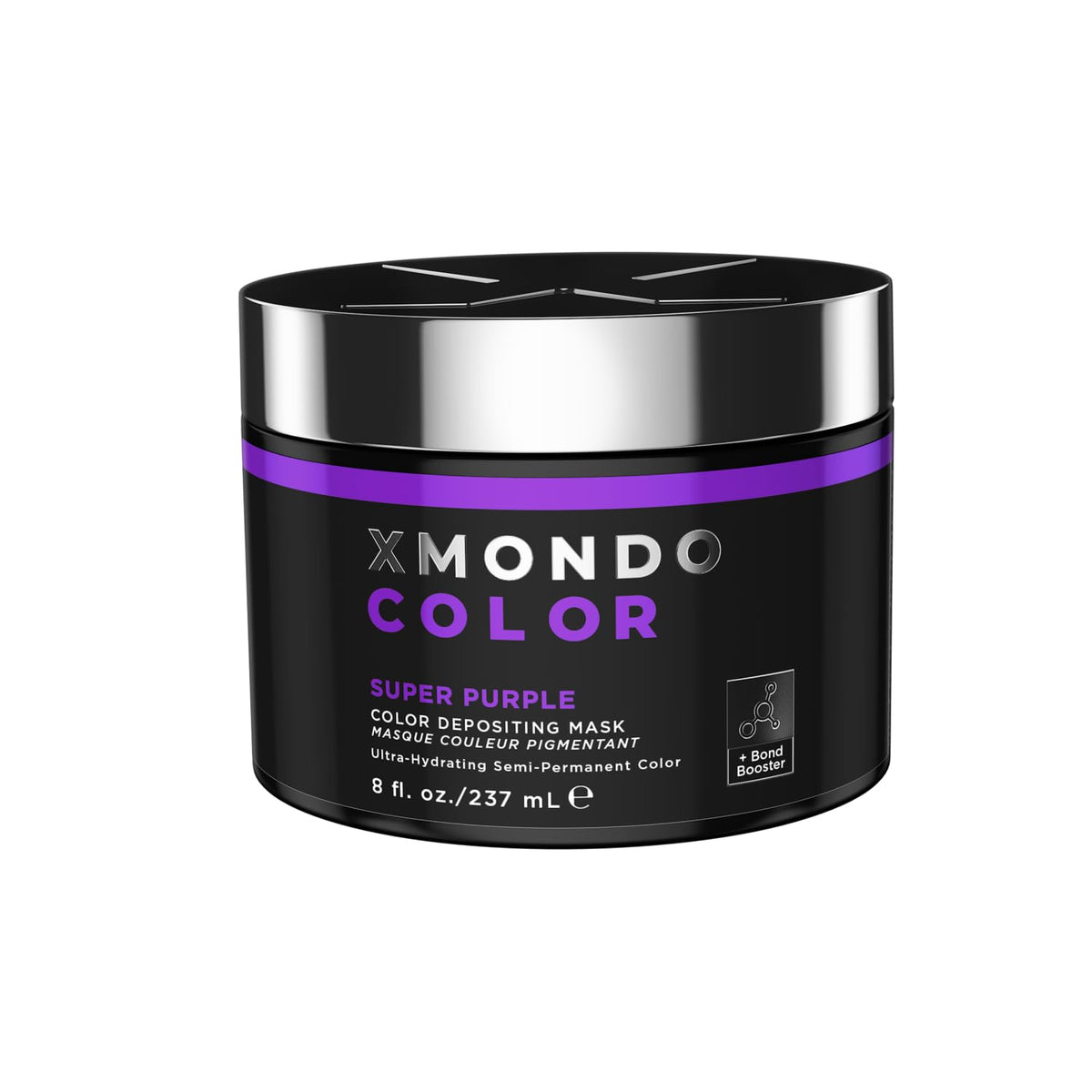Masque Déposant Super Violet XMONDO 236 ml vue de face