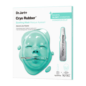 Masque Dr.Jart+ en caoutchouc apaisant vue de face